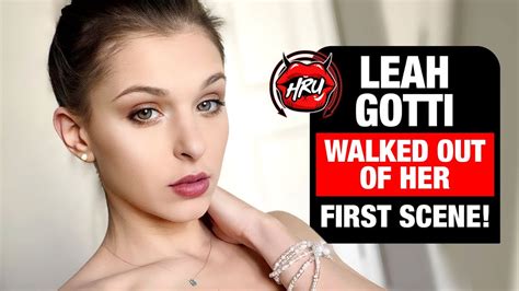 leah gotti feet|Leah Gotti Walked Out of Her FIRST Scene! .